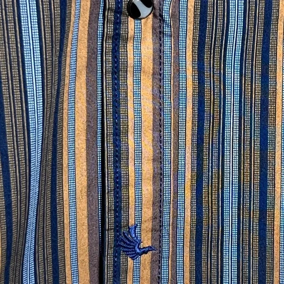 Cody James Authentic Western Apparel Men's Striped Casual Button-Down Shirt - Picture 7 of 11